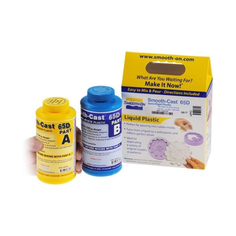 Smooth-On Smooth Cast 65D - Semi-Rigid Urethane Casting Resin - Pint Unit - Image 1